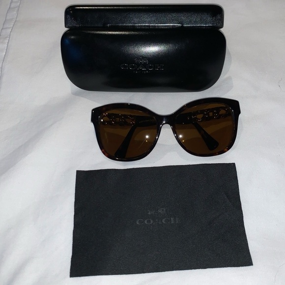 Gently Loved Prescription Sunglasses by Coach - Picture 1 of 7